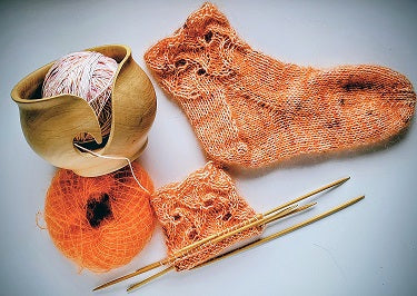 Angulla`s pene kosesokker strikkeoppskrift