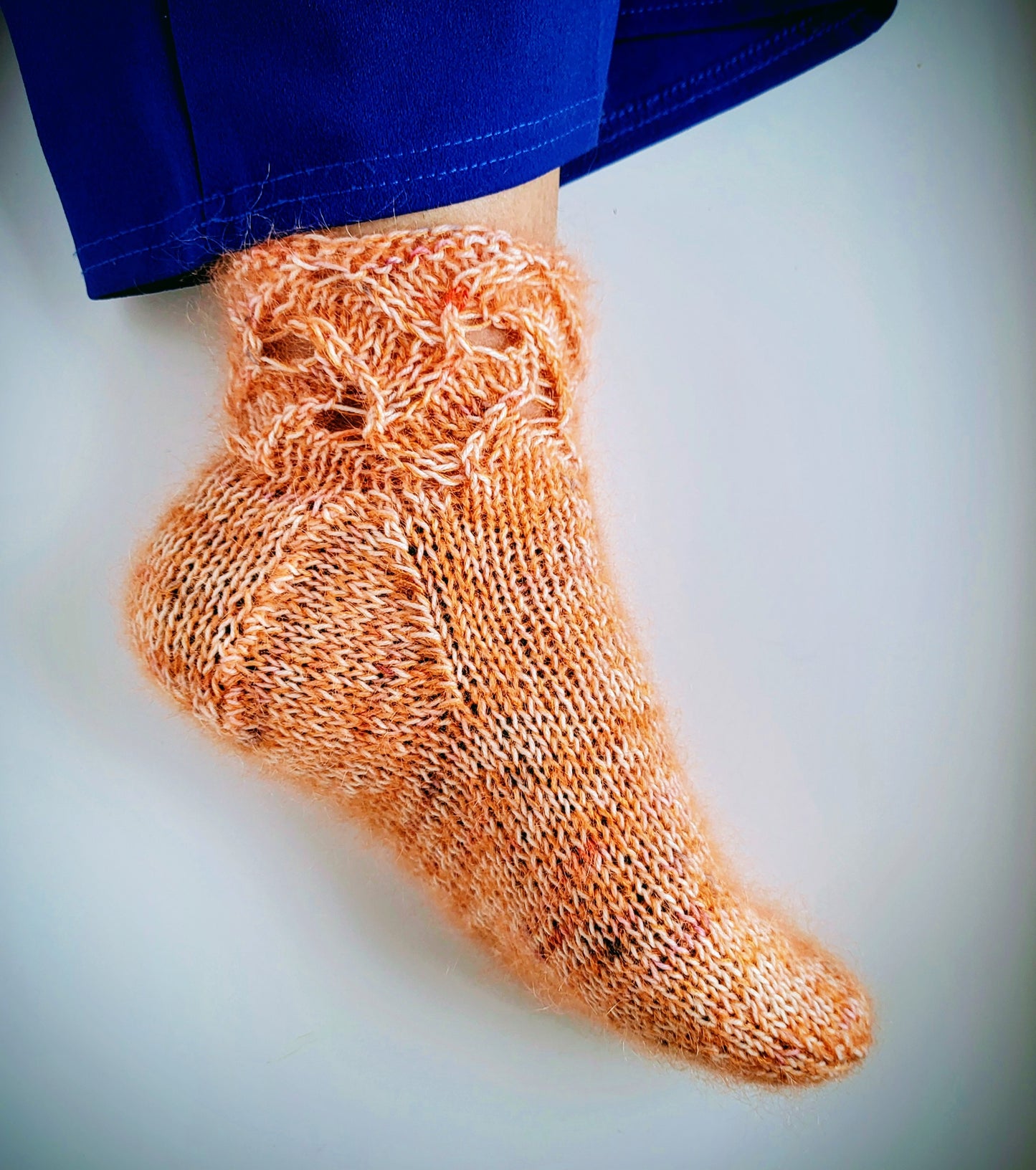 Angulla`s pene kosesokker strikkeoppskrift