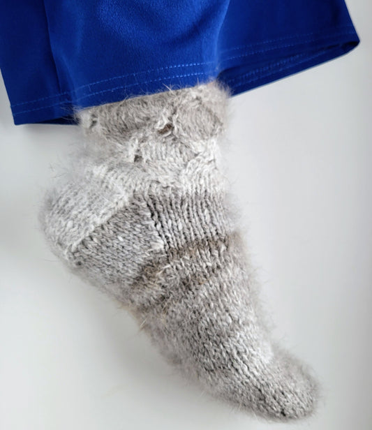 Angulla`s pene kosesokker strikkeoppskrift