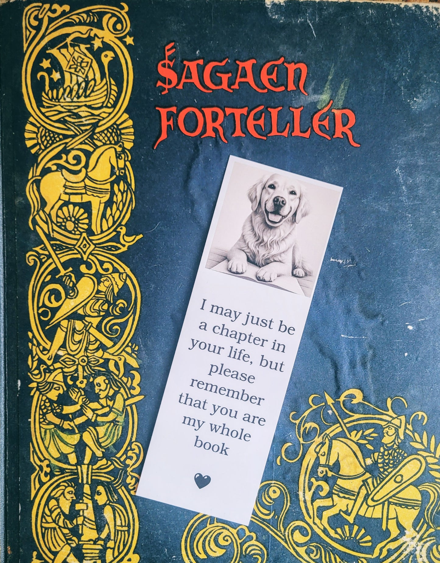 Bokmerke "You are my whole book"