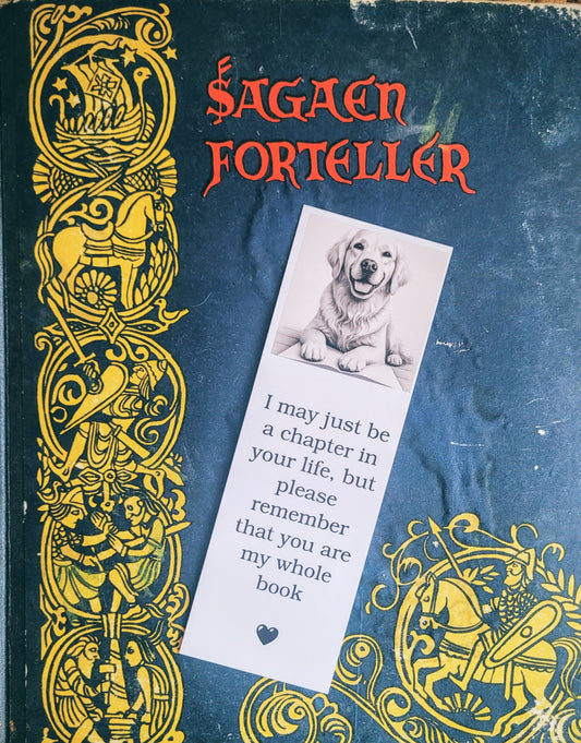 Bokmerke "You are my whole book"