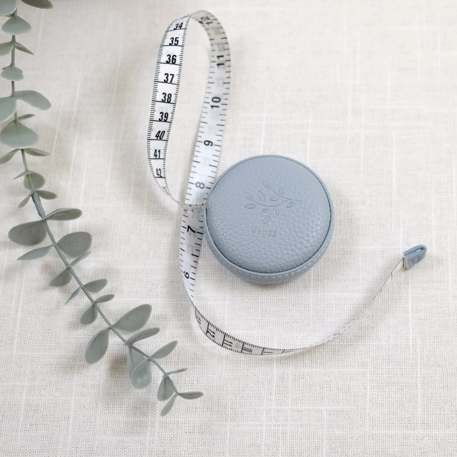 Målebånd lyseblått