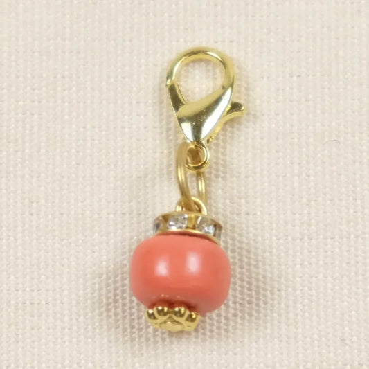 Strikkemarkør ekte stein